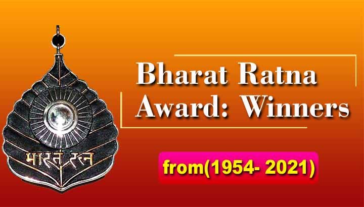 Award bharat list ratna Bharat Ratna