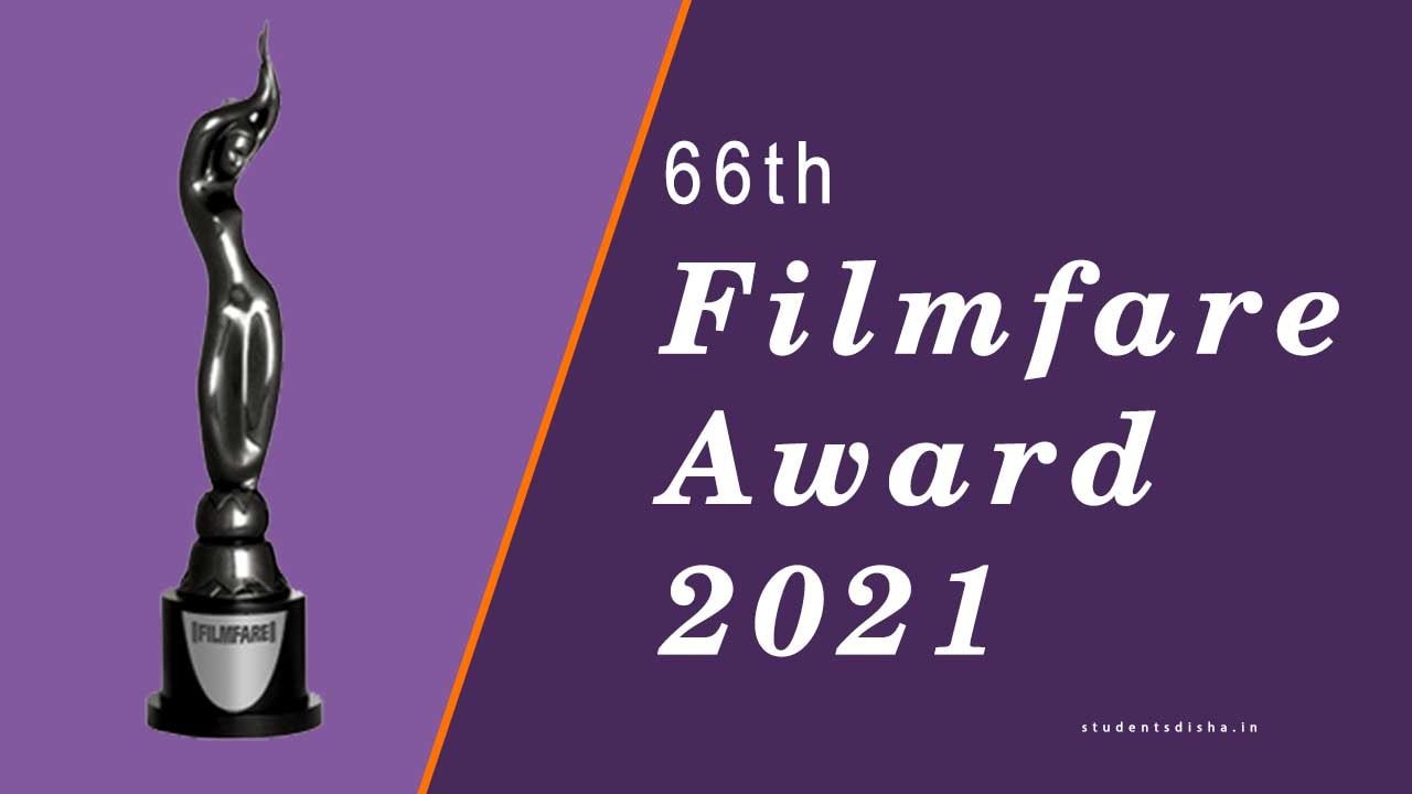 66th Filmfare Award 2021 PDF Download » Students Disha - All Competitive  Guide