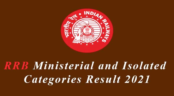 RRB Ministerial and Isolated result
