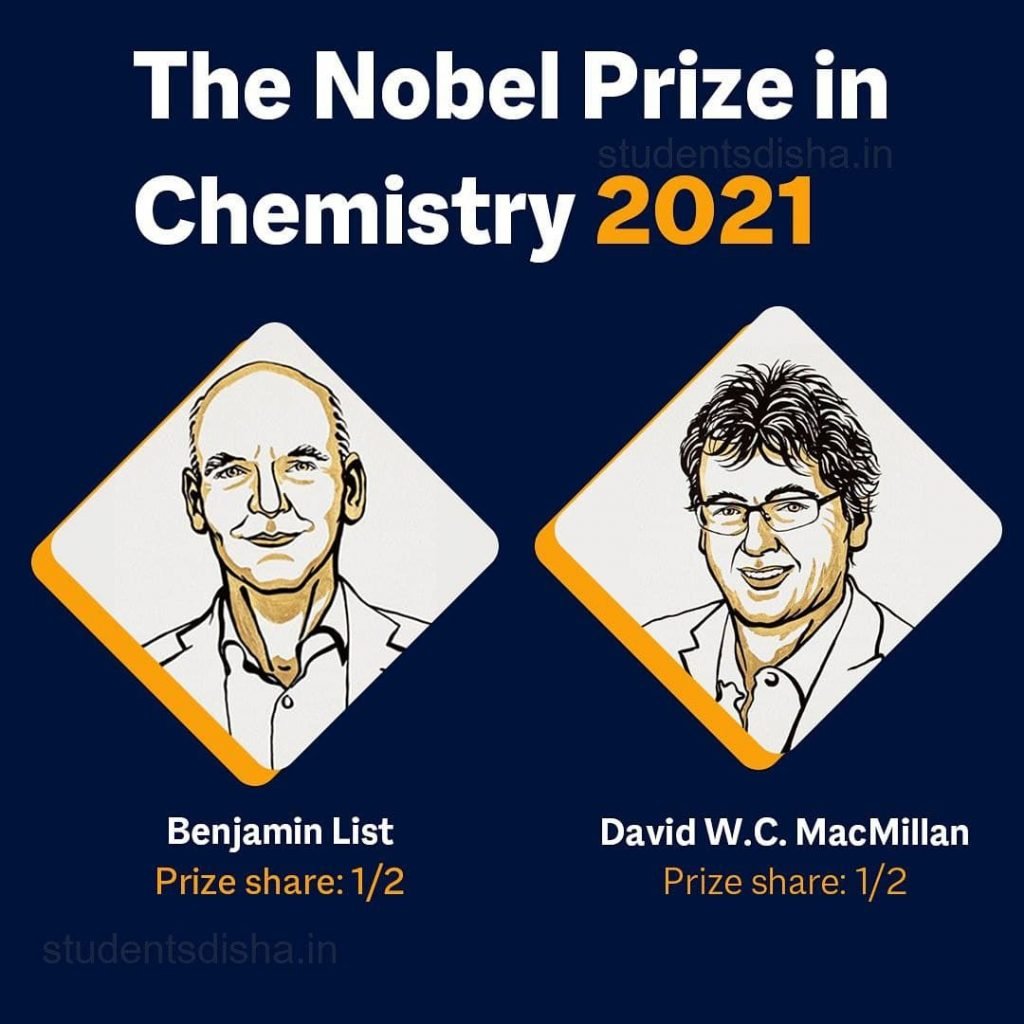 Nobel Prize 2021 Winners List » Students Disha All Competitive Guide