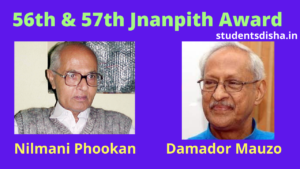 56th &57th Jnanpith Award for year 2021 and 2022