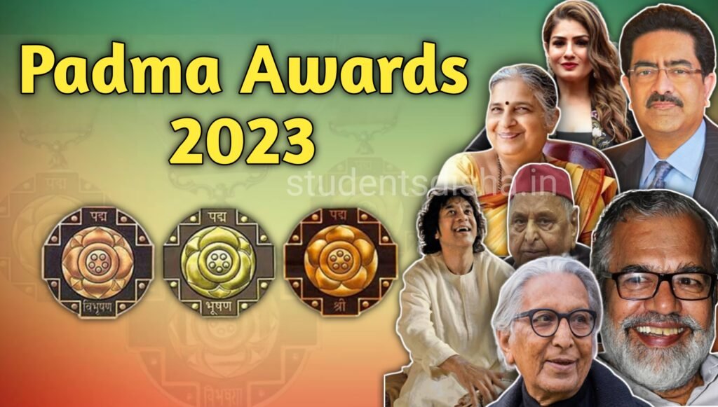 Padma Awards 2023 Winners List PDF » Students Disha All Competitive Guide