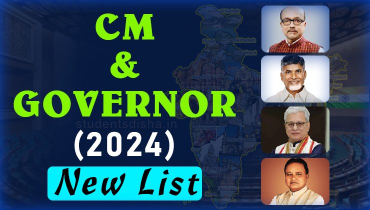 New CM and Governor list 2024