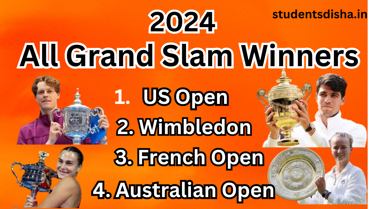 2024 All Grand Slam Winners List PDF » Students Disha All Competitive