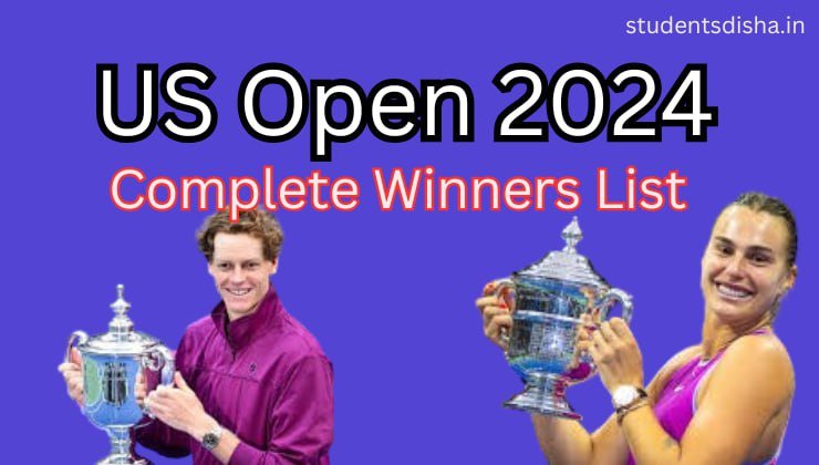 US Open 2024 winners list