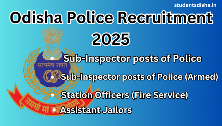 Odisha Police Recruitment 2025