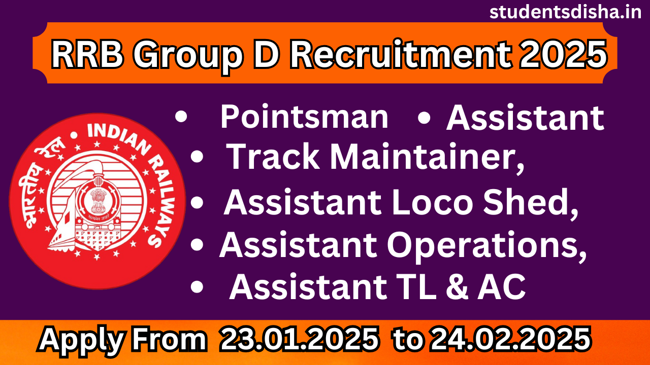 RRB Group D Recruitment 2025