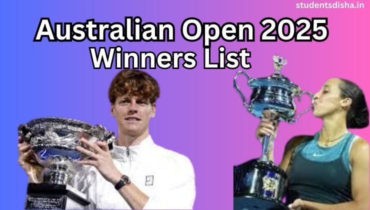 Australian Open 2025 Winners List