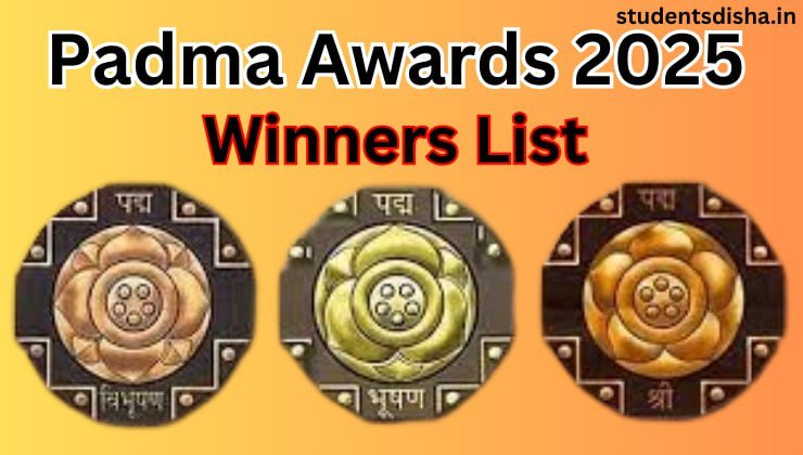 Padma Awards 2025 winners list PDF