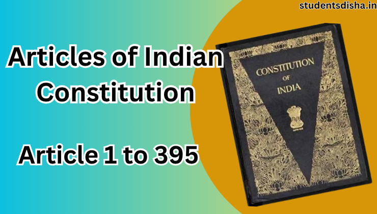 Articles of Indian Constitution